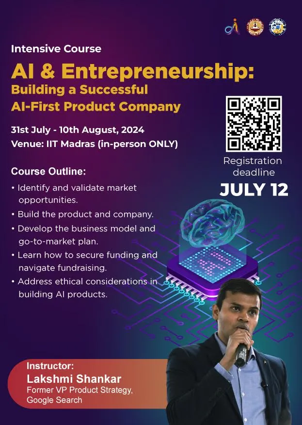 Intensive Course on AI & Entrepreneurship