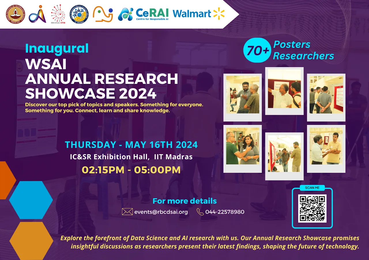 WSAI Annual Research Showcase 2024 - Posters