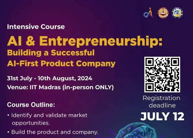 Intensive Course on AI & Entrepreneurship